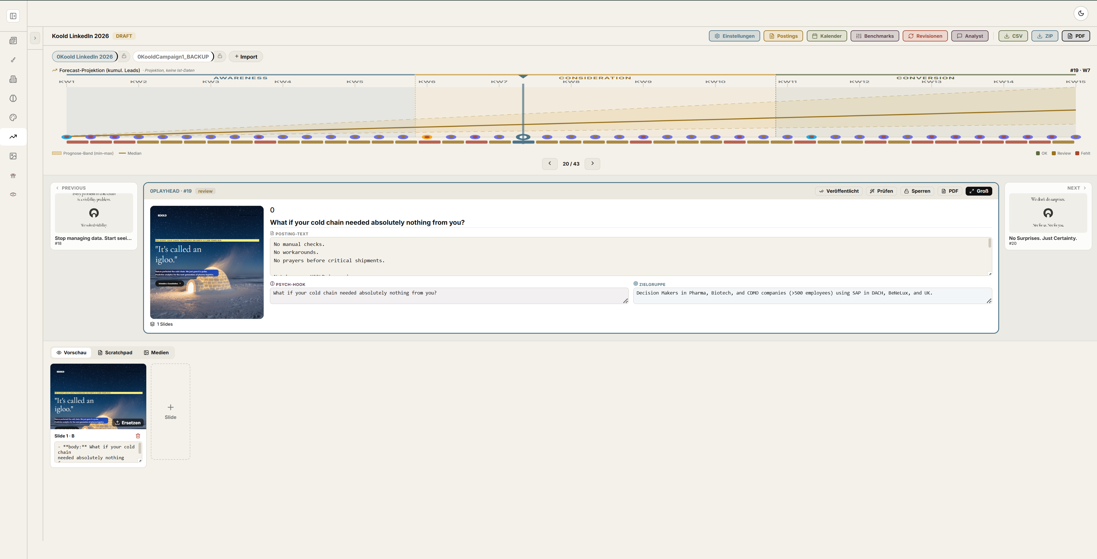 Breeze Campaign Interface